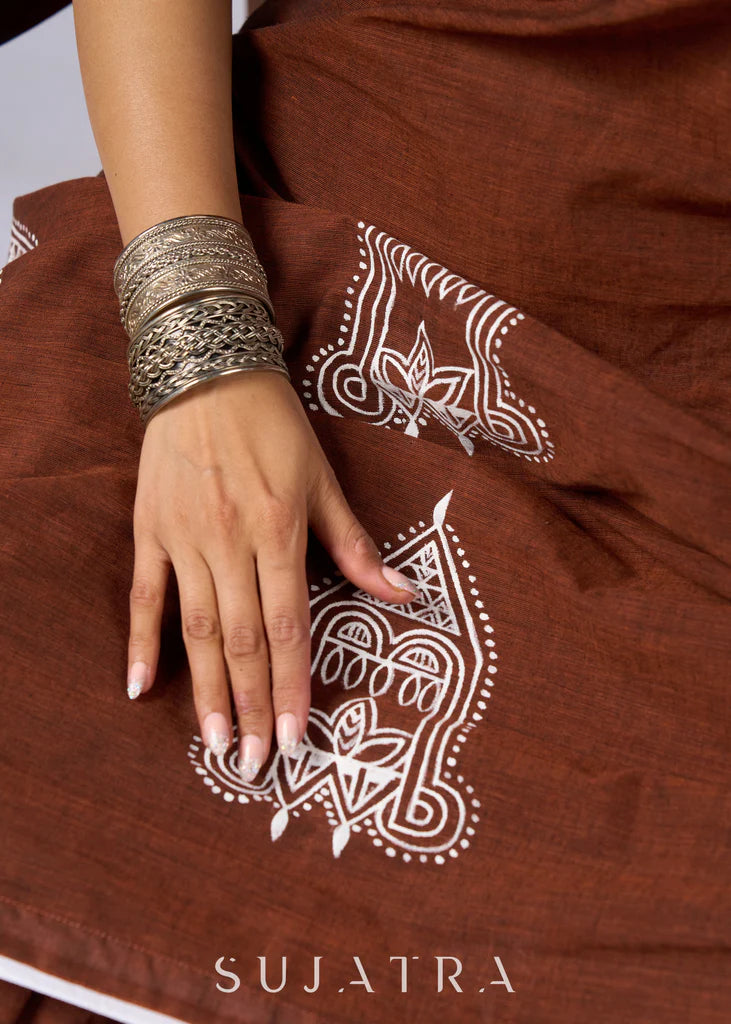 WAHE DEWAANI HAI WALE PREMIUIM LINEN COTTON  SAREE