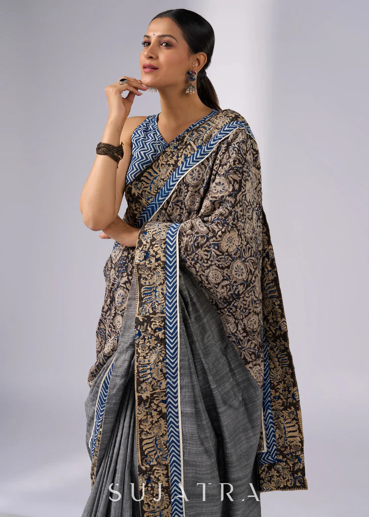 YAAD TERE AAYE WALE PREMIUIM LINEN COTTON  SAREE