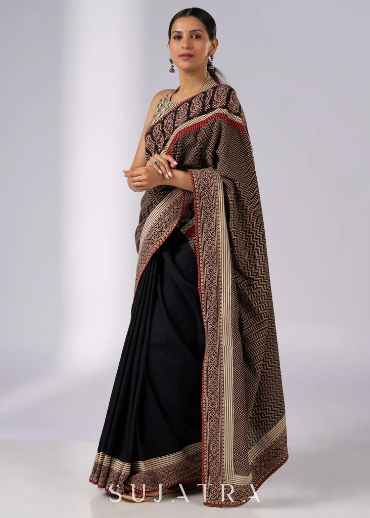 SAPNA HAI SACH WALE PREMIUIM LINEN COTTON  SAREE