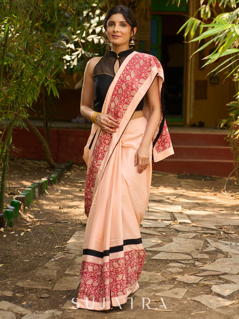 DIL DEWWANNA HAI  WALE PREIMIUIM LINEN COTTON SAREE