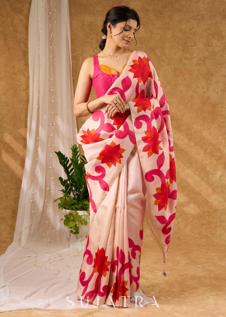 AAPNE JAAN WALE  PREMIUIM LINEN COTTON  SAREE