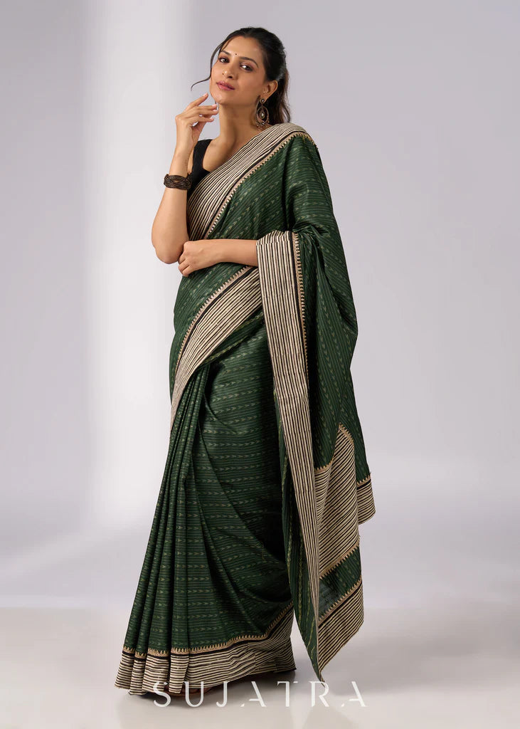 OHH HOO WALE PREMIUIM LINEN COTTON  SAREE