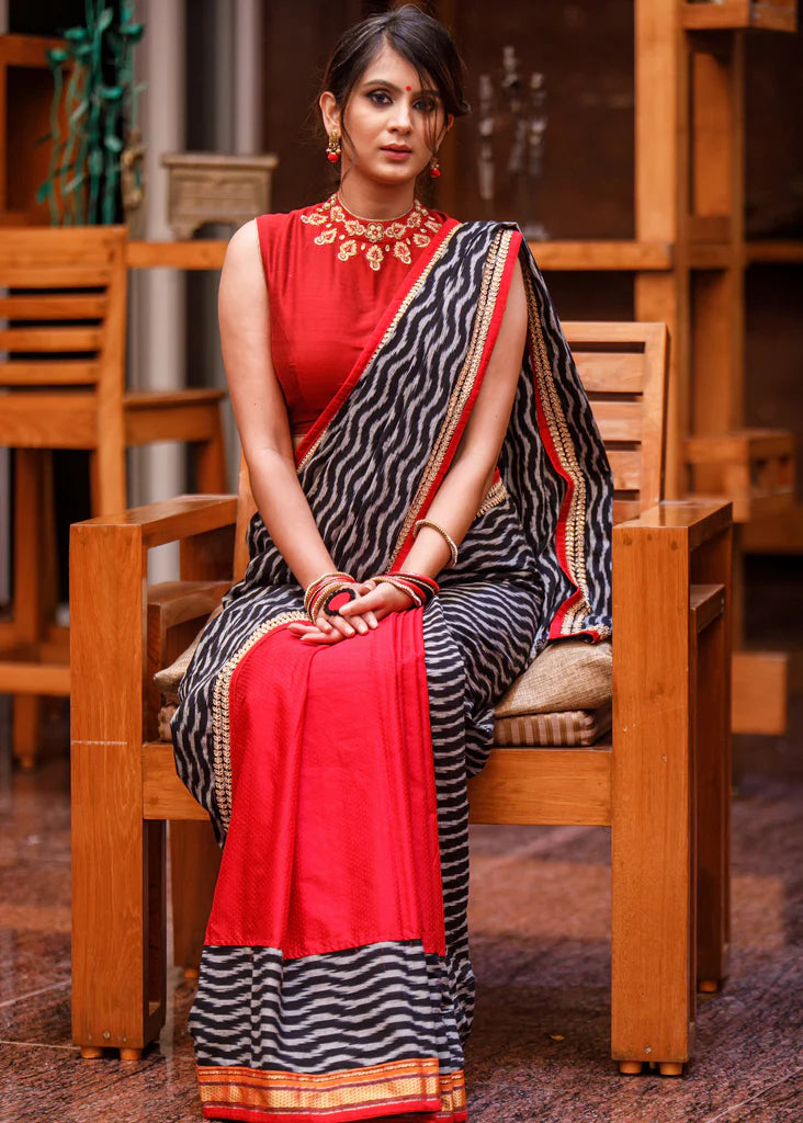 TAARO SE AAYE WALE PREIMIUIM LINEN COTTON SAREE