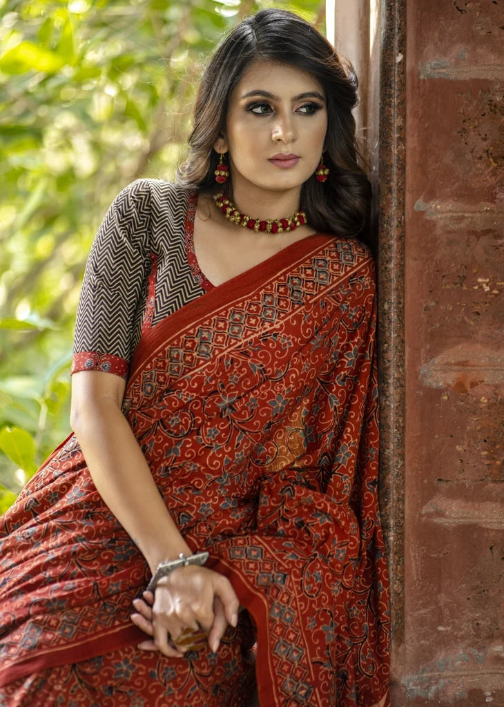SAREE BHANDHAN WALE PREIMIUIM LINEN COTTON SAREE