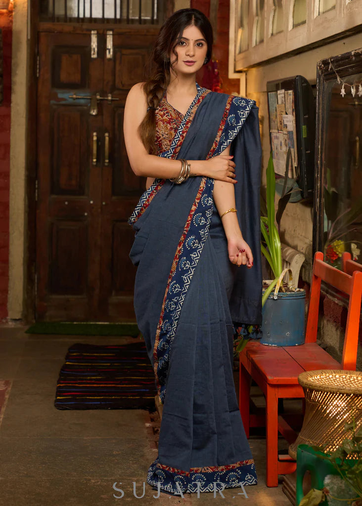 KUCH TO HUA HAI PREIMIUIM LINEN COTTON SAREE