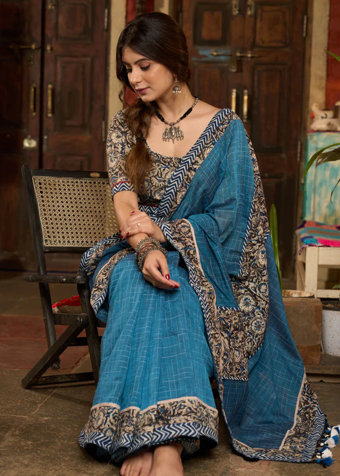 SHARMA VO GAYE  WALE  PREMIUIM LINEN COTTON  SAREE