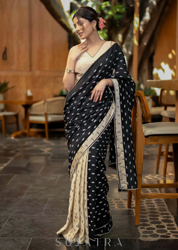 HASKE BIKHABAR WALE  PREMIUIM LINEN COTTON  SAREE