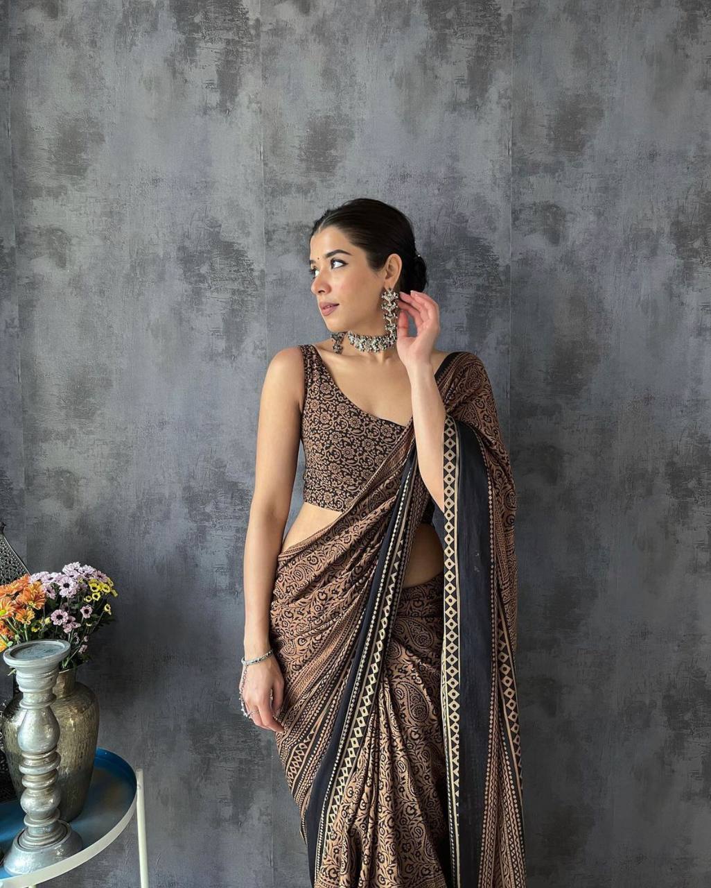 DIL TOH PAGAL HAI BEST LINEN COTTON  SAREE