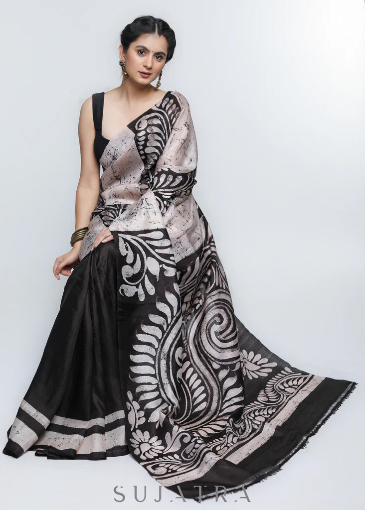 TU HI RE WALE PREIMIUIM LINEN COTTON SAREE