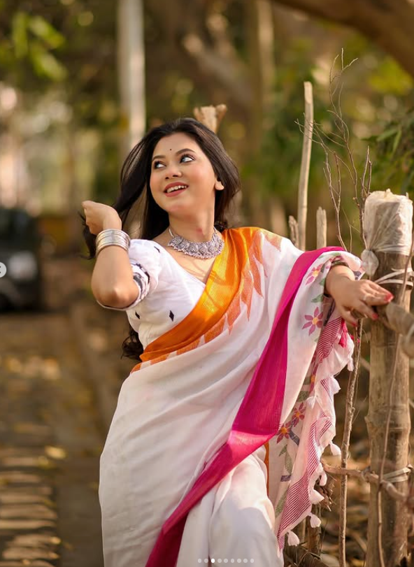 DIL WANA PARTNER  Wale Premium Linen Cotton Saree