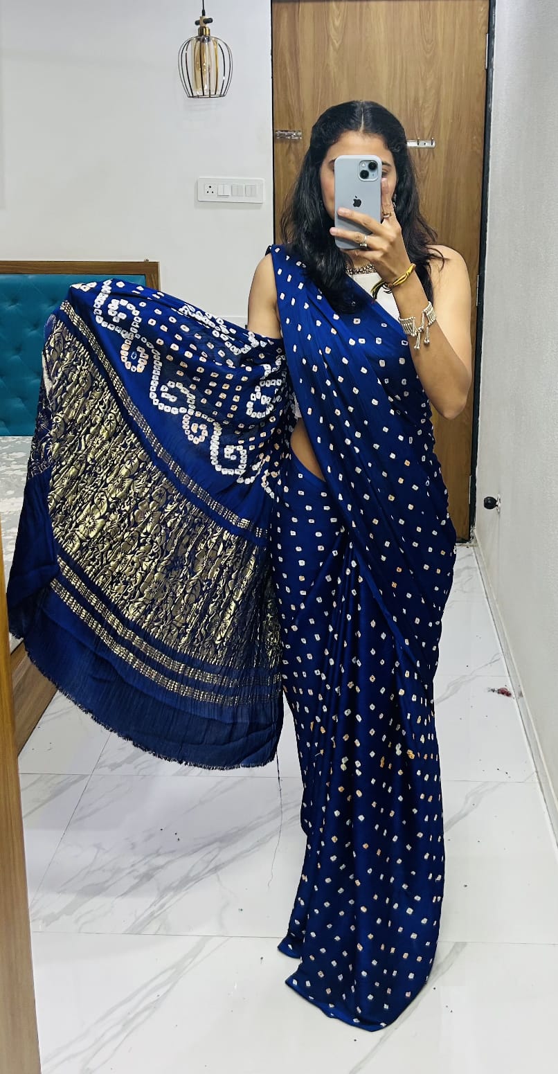 Khubhsurat Wale Premium Original GAJJI Silk saree