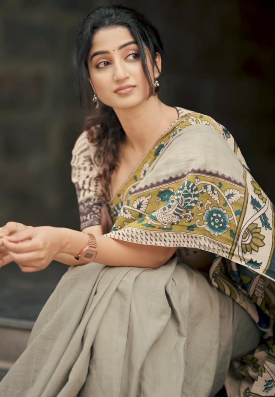 PREET RE WALE PREIMIUIM LINEN COTTON SAREE